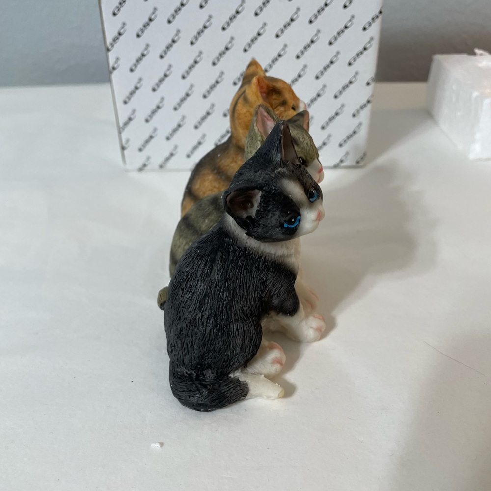 Cat collection feline trio figurine - Picture 4 of 12